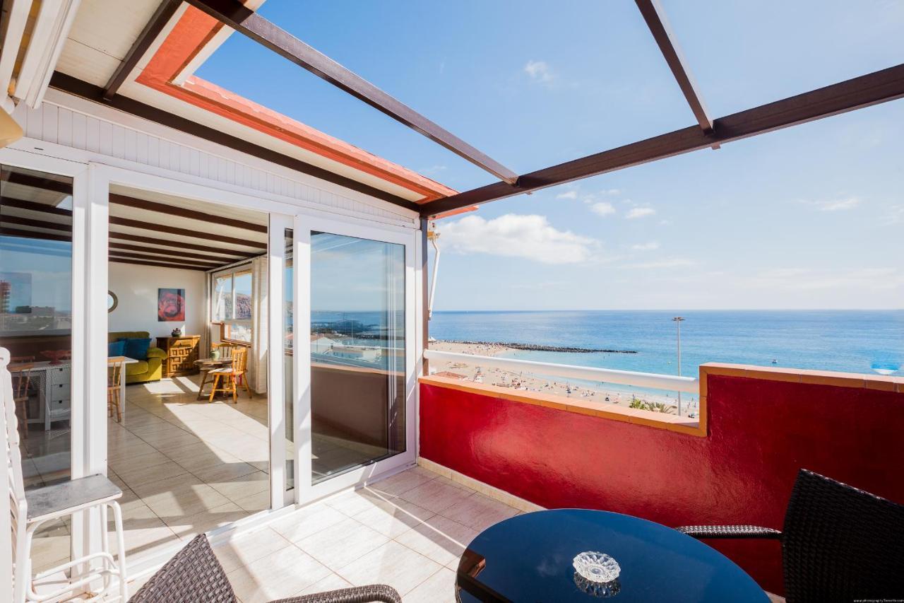 Apartment Ceyla Beach View, Los Cristianos ロスクリスティアーノス エクステリア 写真